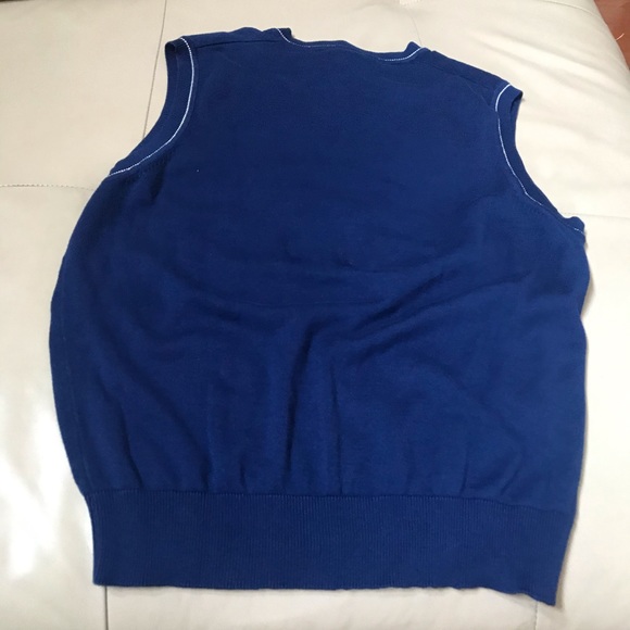 Men’s Pro Tour Argyle Sweater Vest, Medium, NWT - Picture 3 of 3